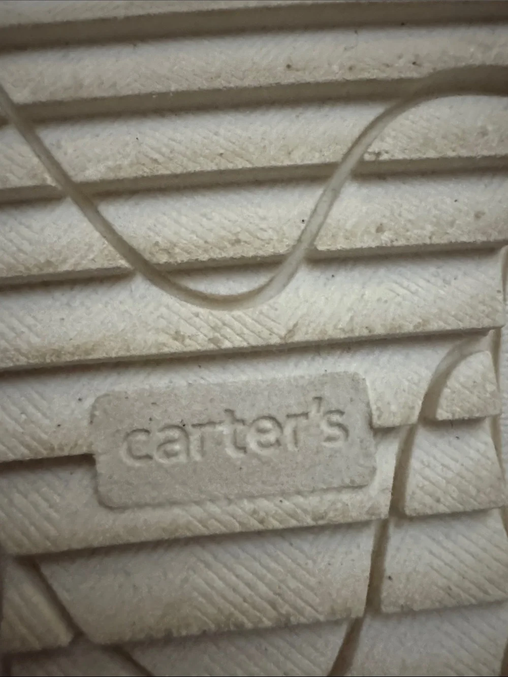 Carter's Pastel Pink Knit Lace-Up Toddler Sneakers size 5